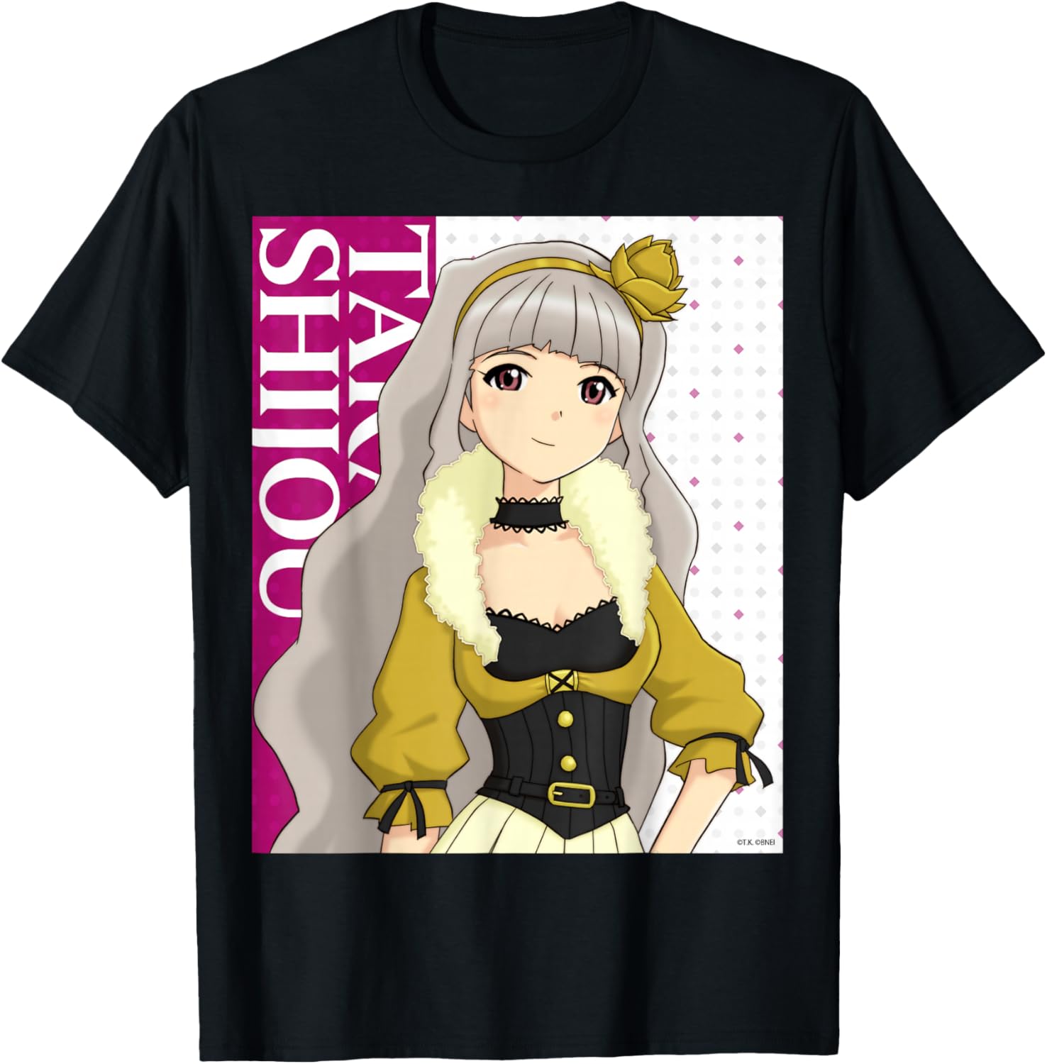 Футболка iDOLM@STER SP Такане Сиджо Bandai Namco Entertainment Inc., черный
Футболка iDOLM@STER SP Такане Сиджо Bandai Namco Entertainment Inc., черный