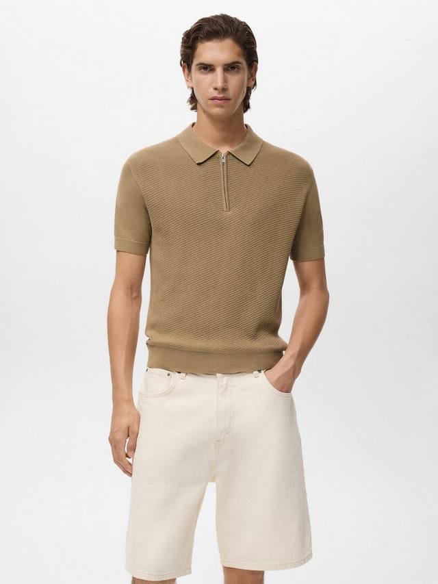 Canario поло с полузастежкой из хлопка Mango, Light Beige
Canario поло с полузастежкой из хлопка Mango, Light Beige