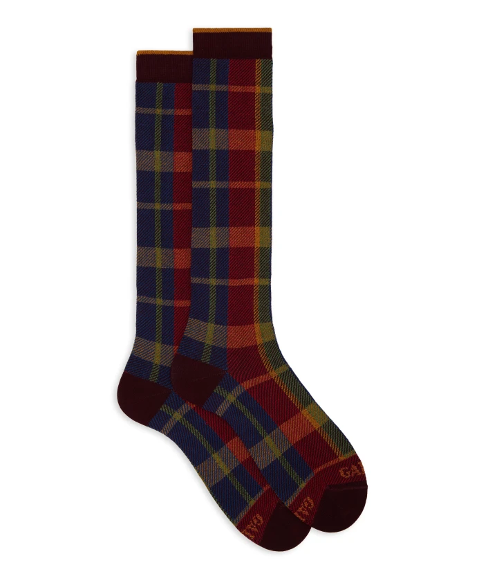 Длинные носки в клетку Gallo, мультиколор
Длинные носки в клетку Gallo, мультиколор