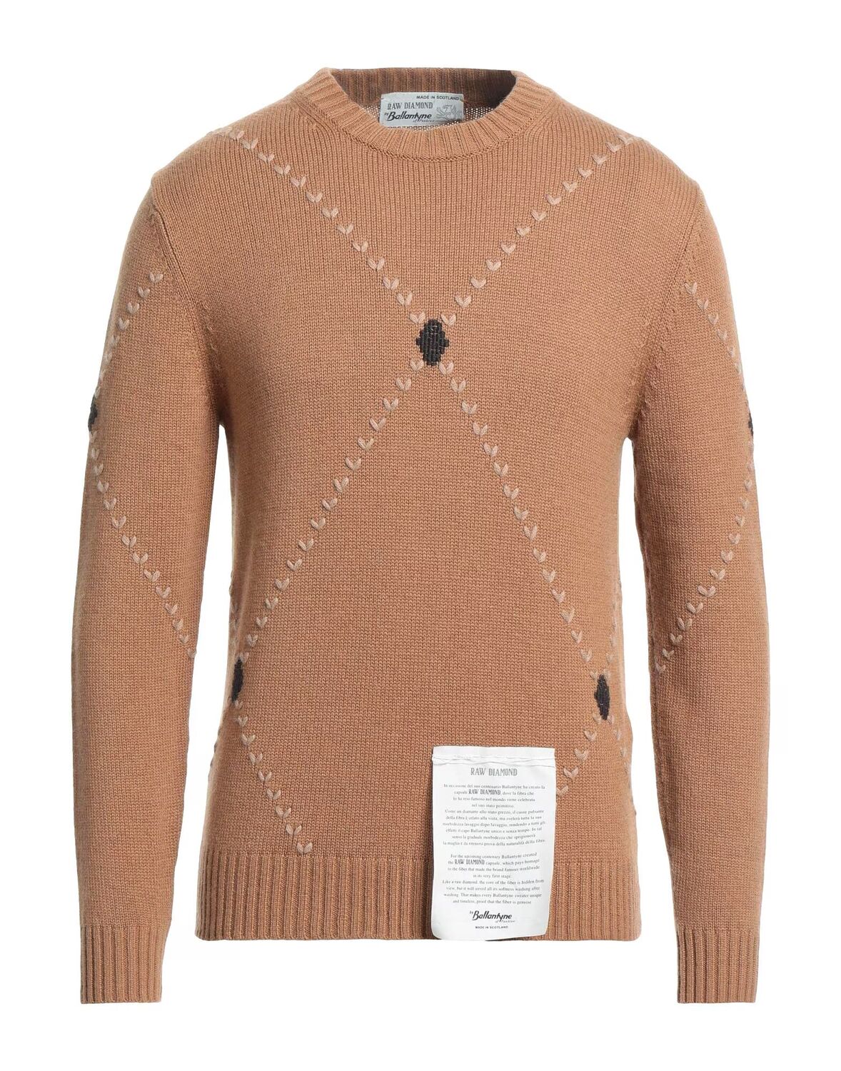 Свитер Raw Diamond By Ballantyne Ballantyne, коричневый
Свитер Raw Diamond By Ballantyne Ballantyne, коричневый
