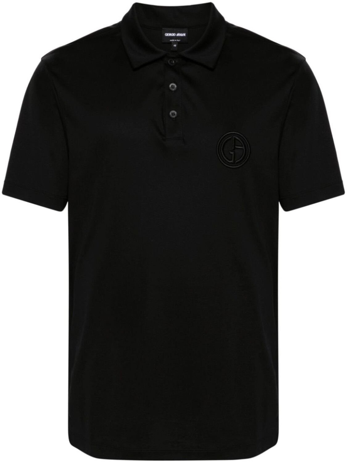 Giorgio Armani рубашка поло с логотипом Interlock, черный
Giorgio Armani рубашка поло с логотипом Interlock, черный