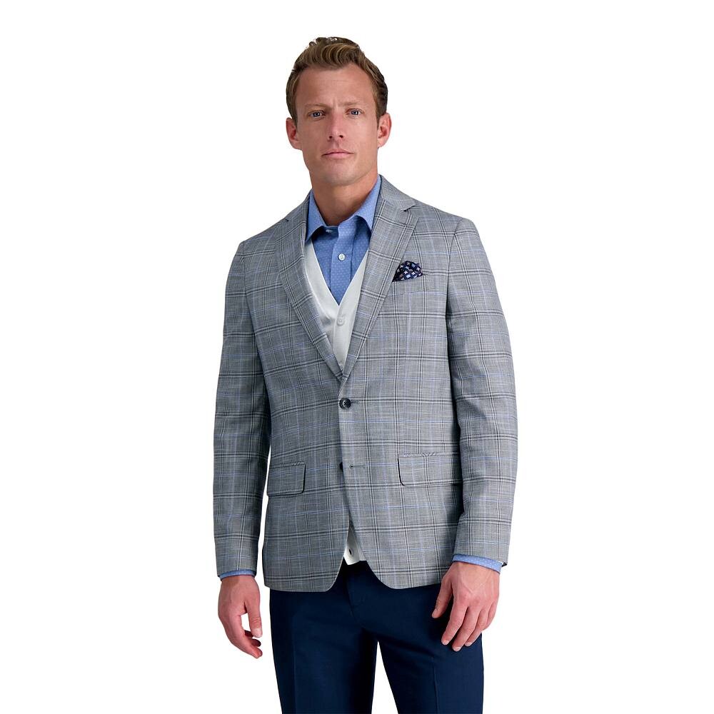 Мужское спортивное пальто узкого кроя Haggar Slub Windowpane, цвет Gray Slate
Мужское спортивное пальто узкого кроя Haggar Slub Windowpane, цвет Gray Slate