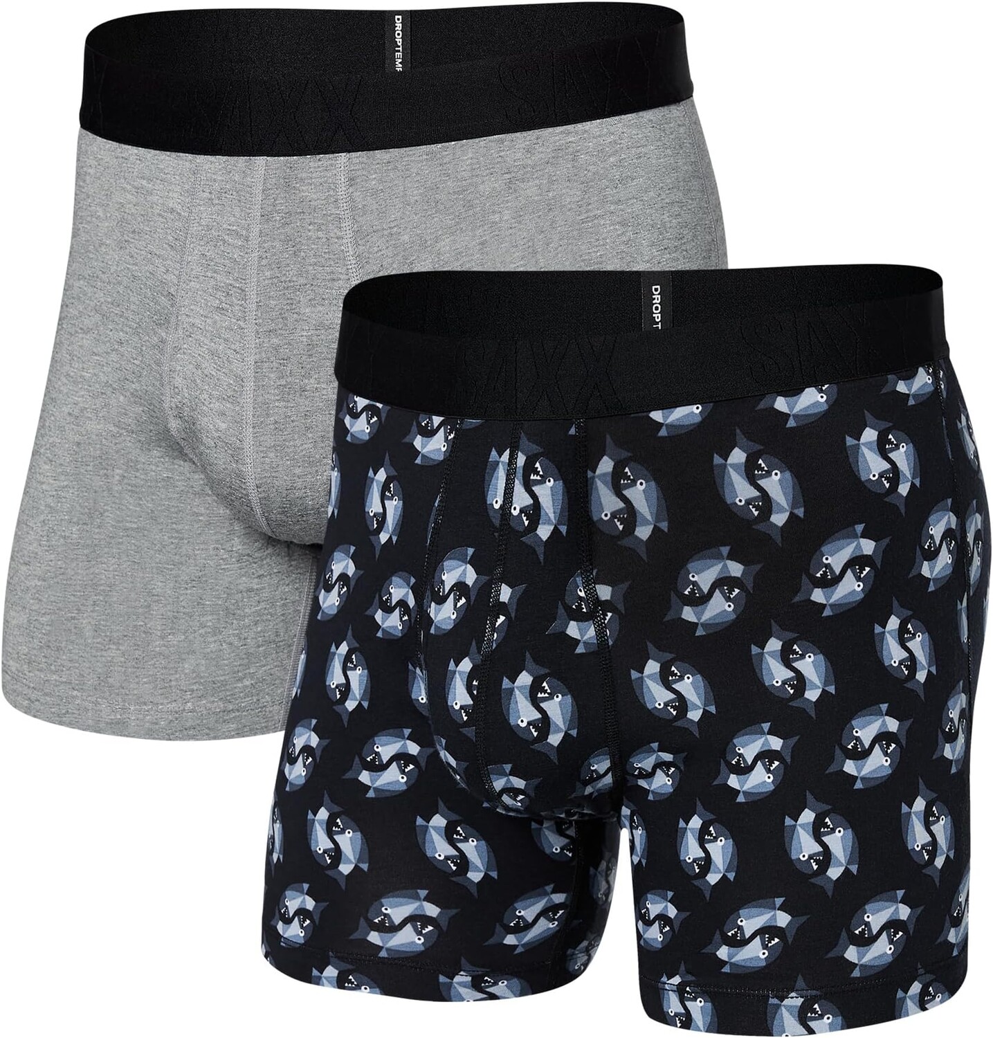 Хлопковые трусы-боксеры Droptemp Cooling, 2 шт. SAXX UNDERWEAR, цвет Angler Wrangler/Dark Grey Heather
Хлопковые трусы-боксеры Droptemp Cooling, 2 шт. SAXX UNDERWEAR, цвет Angler Wrangler/Dark Grey Heather