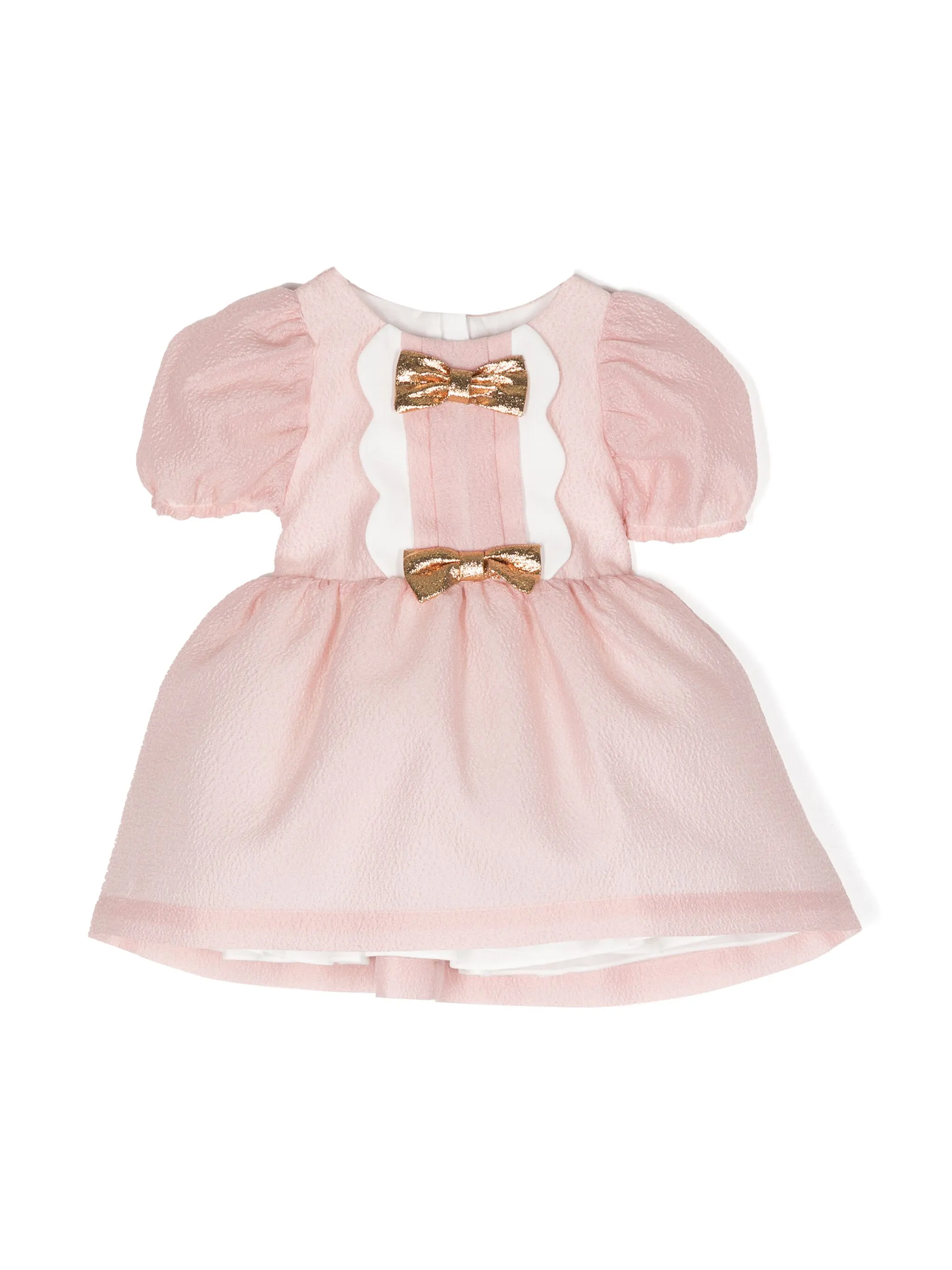 Креповое платье с бантом Hucklebones London, розовый
Креповое платье с бантом Hucklebones London, розовый