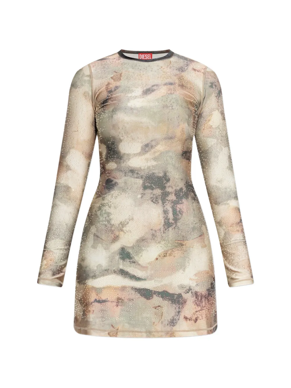 Мини-платье D-Uplo с длинными рукавами Diesel, бежевый
Мини-платье D-Uplo с длинными рукавами Diesel, бежевый
