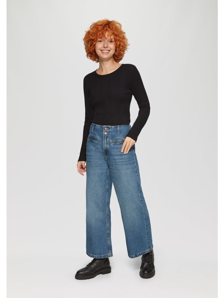 Тканевые брюки QS 7/8, синий
Тканевые брюки QS 7/8, синий