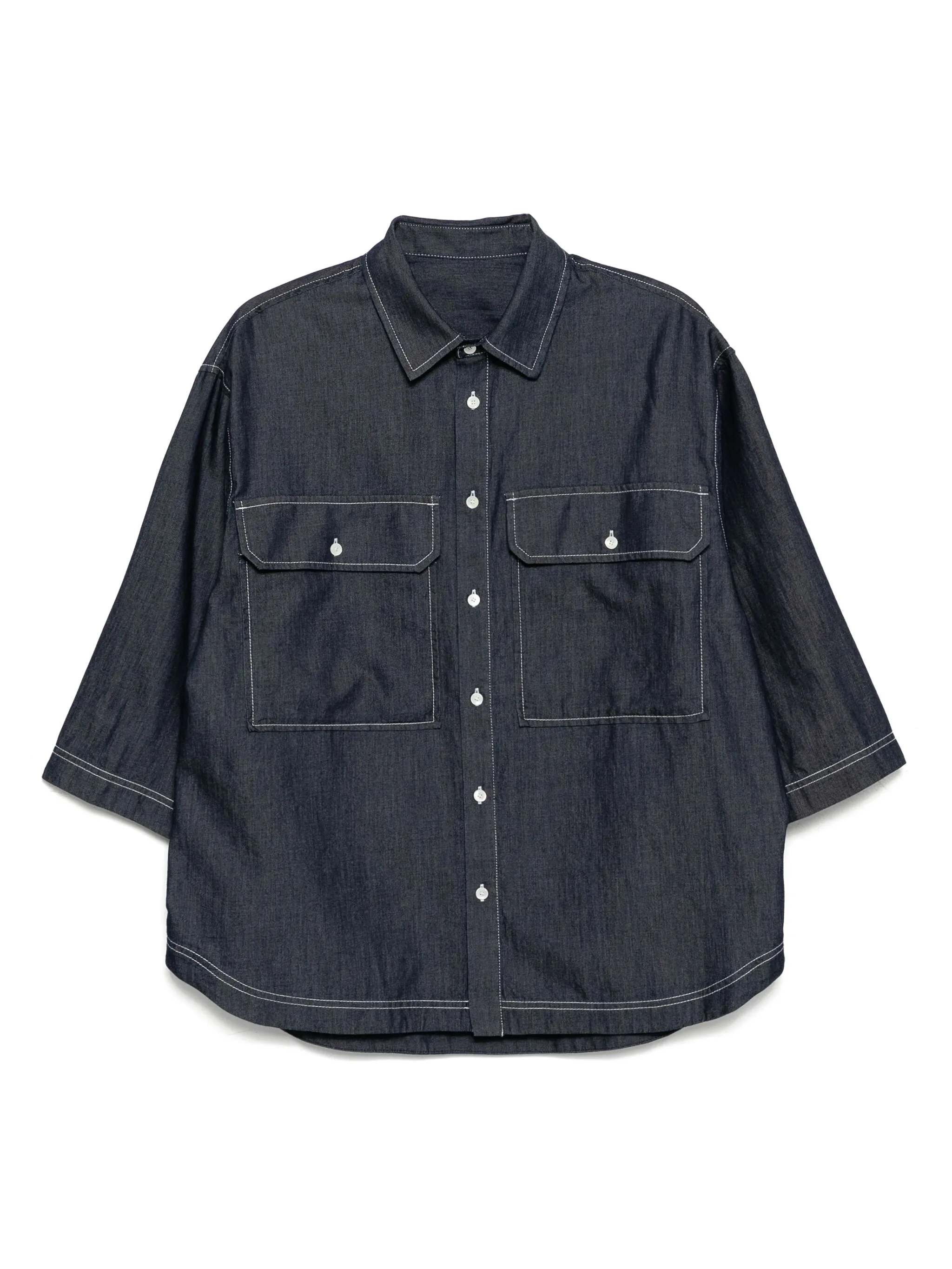 Рубашка с укороченными рукавами Croquis, синий
Рубашка с укороченными рукавами Croquis, синий