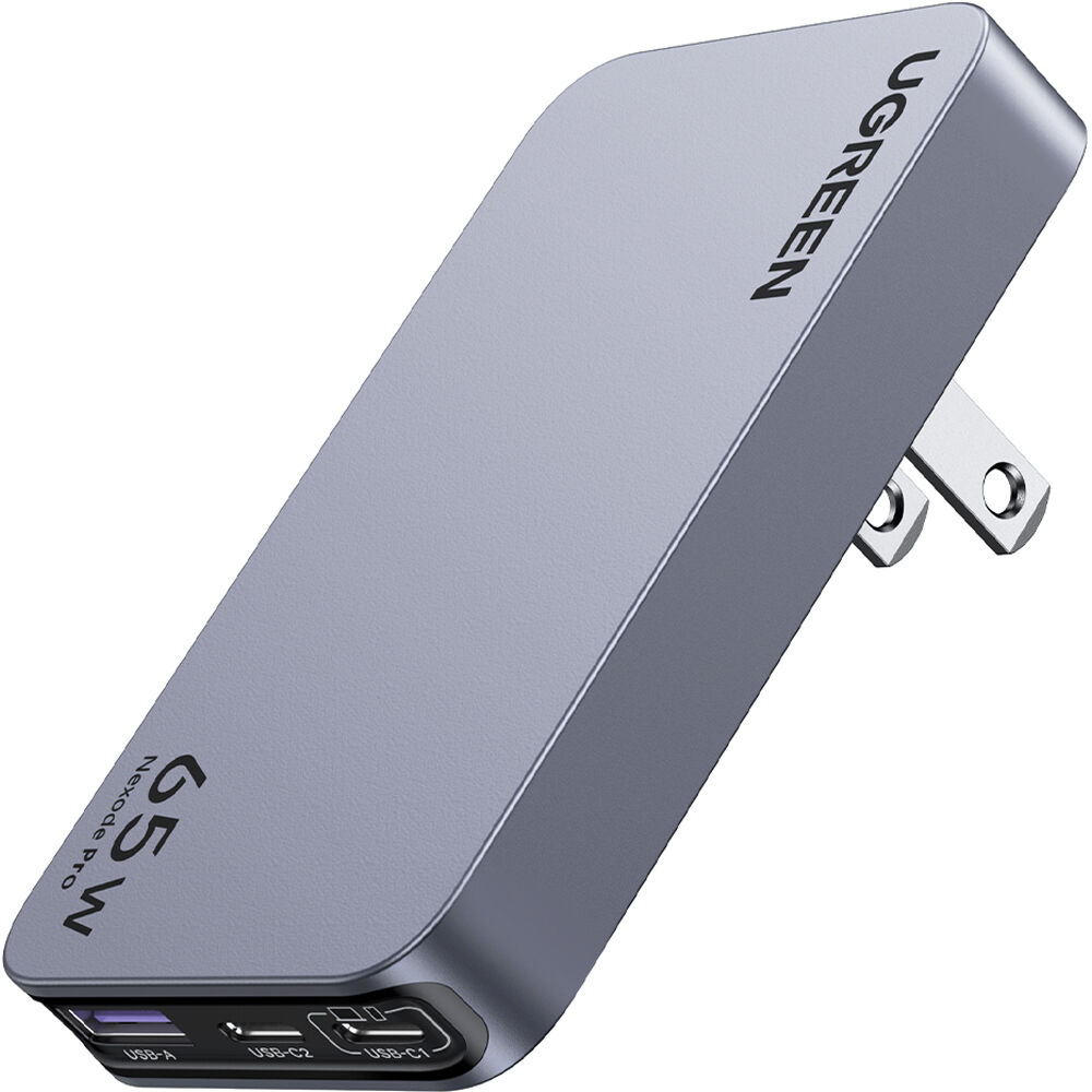 Зарядное устройство UGREEN Nexode Pro 65W GaN 3-Port USB Charger 15817
Зарядное устройство UGREEN Nexode Pro 65W GaN 3-Port USB Charger 15817