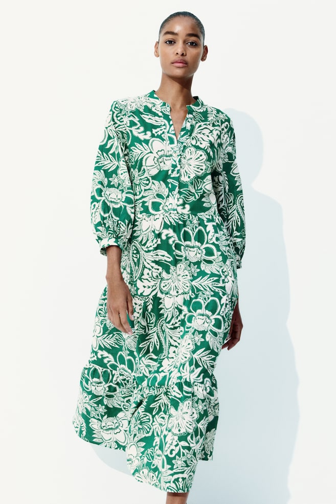 Многоярусное платье миди H&M, мультиколор
Многоярусное платье миди H&M, мультиколор