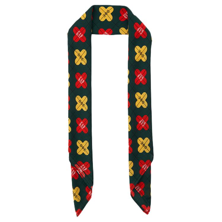 Висюзовый шелковый шарф унисекс зеленый GAP
Висюзовый шелковый шарф унисекс зеленый GAP