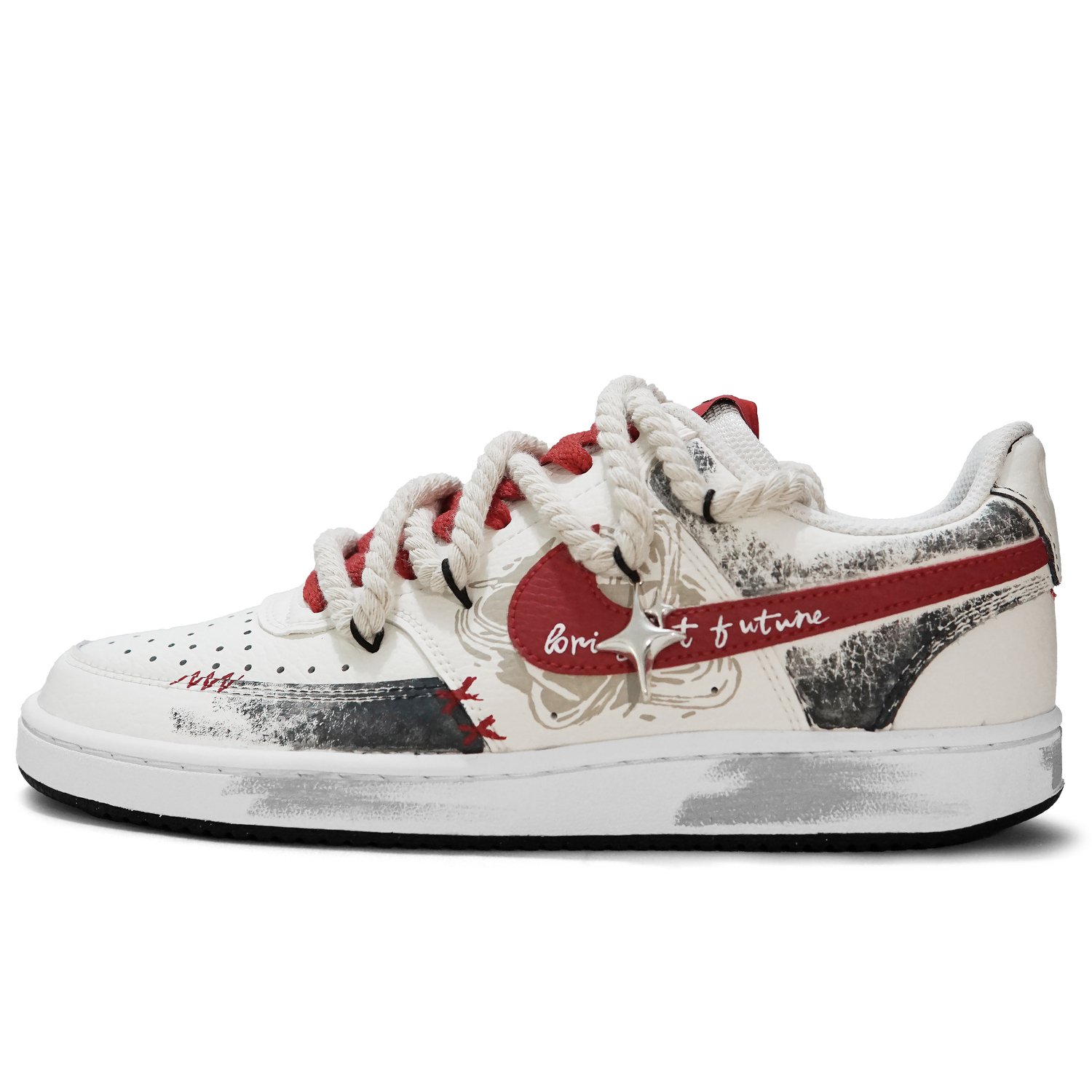 Nike Court Vision 1 Red Mango Illustration Abrasion Resistant низкие скейтборд кроссовки мужские Black
Nike Court Vision 1 Red Mango Illustration Abrasion Resistant низкие скейтборд кроссовки мужские Black