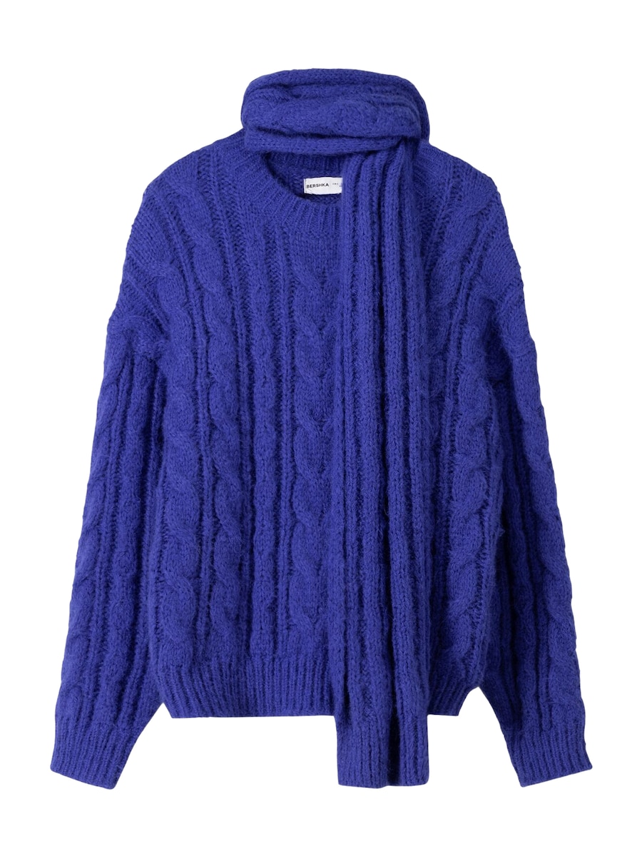 Свитер Bershka, Ultramarine Blue
Свитер Bershka, Ultramarine Blue