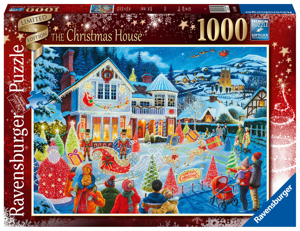 Пазл Ravensburger, Рождество, 1000 шт.
Пазл Ravensburger, Рождество, 1000 шт.