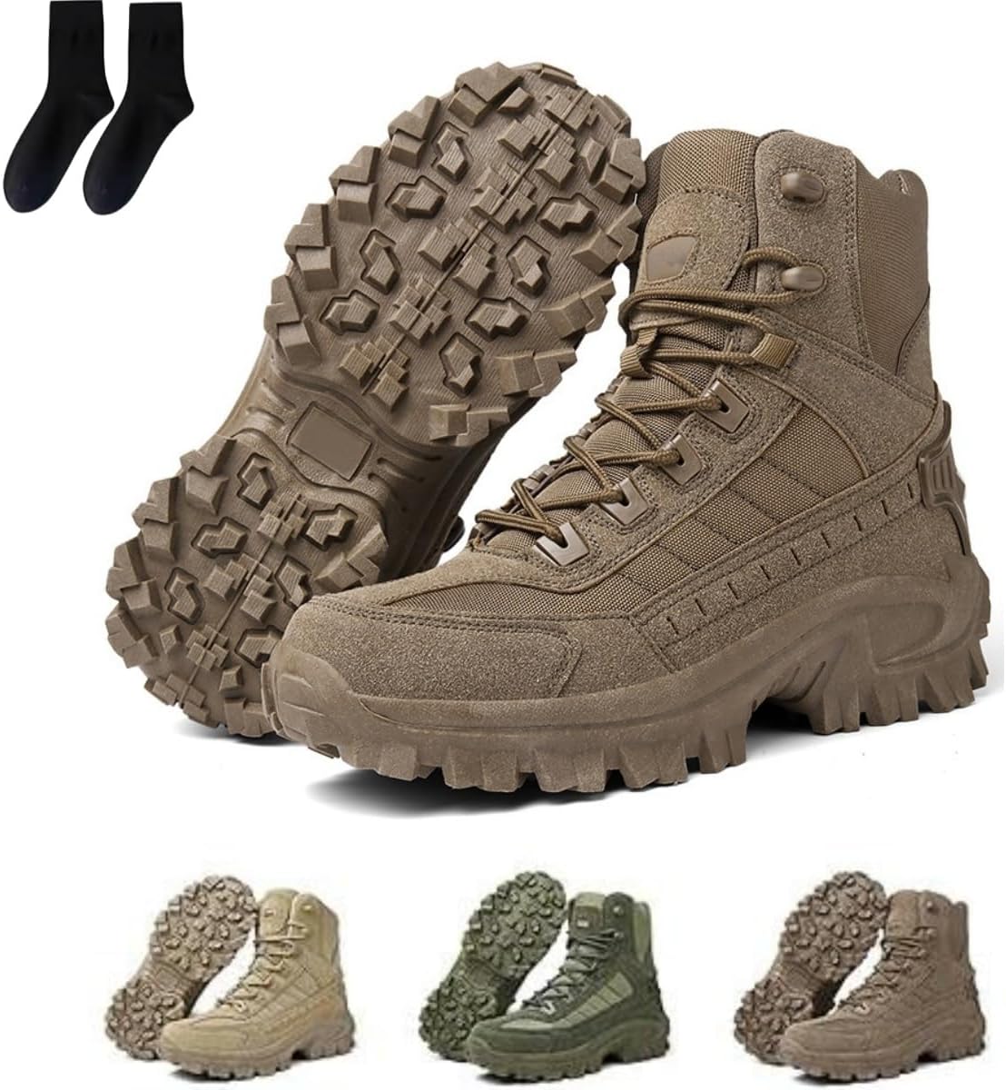 Водонепроницаемые ортопедические противопроколные и походные ботинки для мужчин Generic, коричневый
Водонепроницаемые ортопедические противопроколные и походные ботинки для мужчин Generic, коричневый