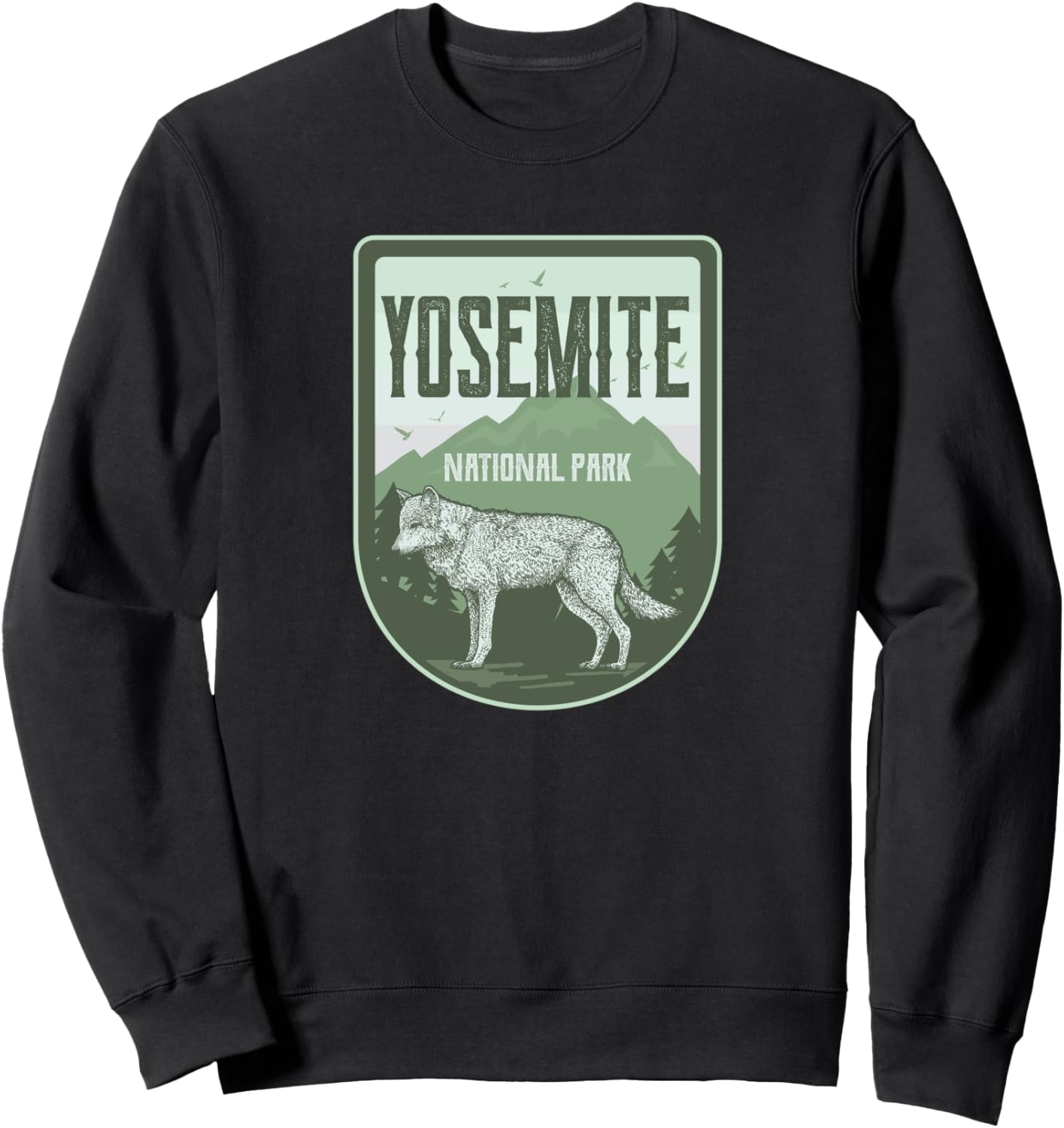 Винтажная толстовка с изображением волка из национального парка Йосемити Yosemite Wolf Lovers, черный
Винтажная толстовка с изображением волка из национального парка Йосемити Yosemite Wolf Lovers, черный