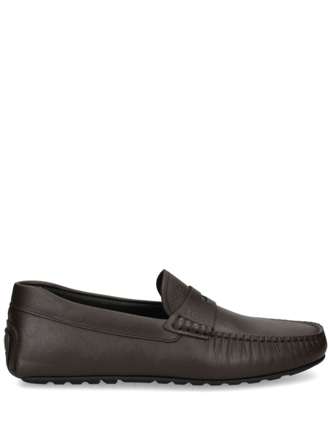 BOSS кожаные мокасины для вождения с логотипом и полосками, коричневый
BOSS кожаные мокасины для вождения с логотипом и полосками, коричневый