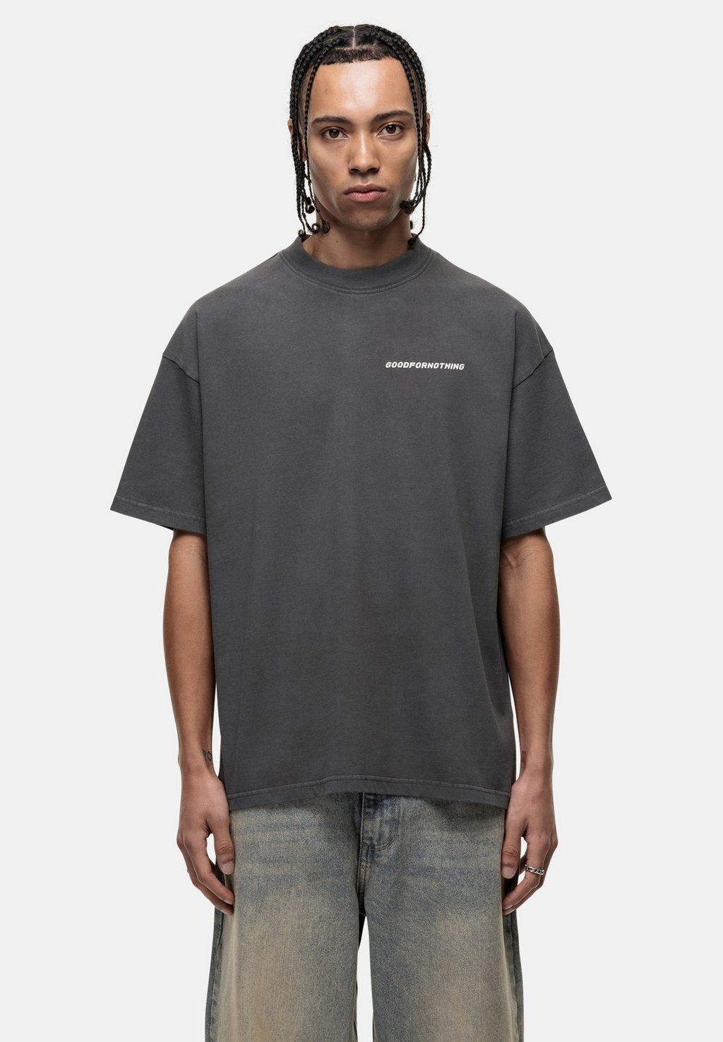 Футболка с принтом Good For Nothing, серый
Футболка с принтом Good For Nothing, серый