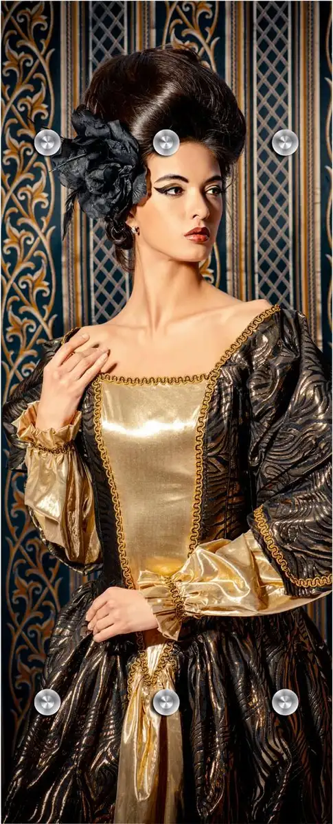 Вешалка Queence "Frau classic", на 6 крючках, 50 х 120 см 50х120х10 см, цвет goldfarben
Вешалка Queence "Frau classic", на 6 крючках, 50 х 120 см 50х120х10 см, цвет goldfarben