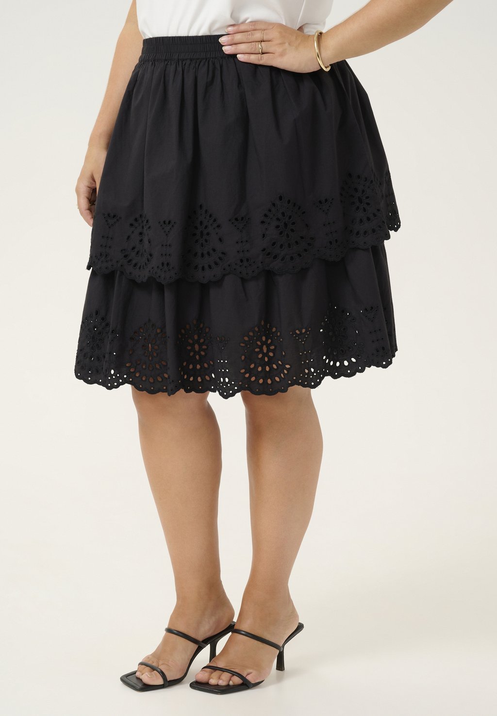 Юбка А-силуэта CARLY Kaffe Curve, цвет Black Deep
Юбка А-силуэта CARLY Kaffe Curve, цвет Black Deep