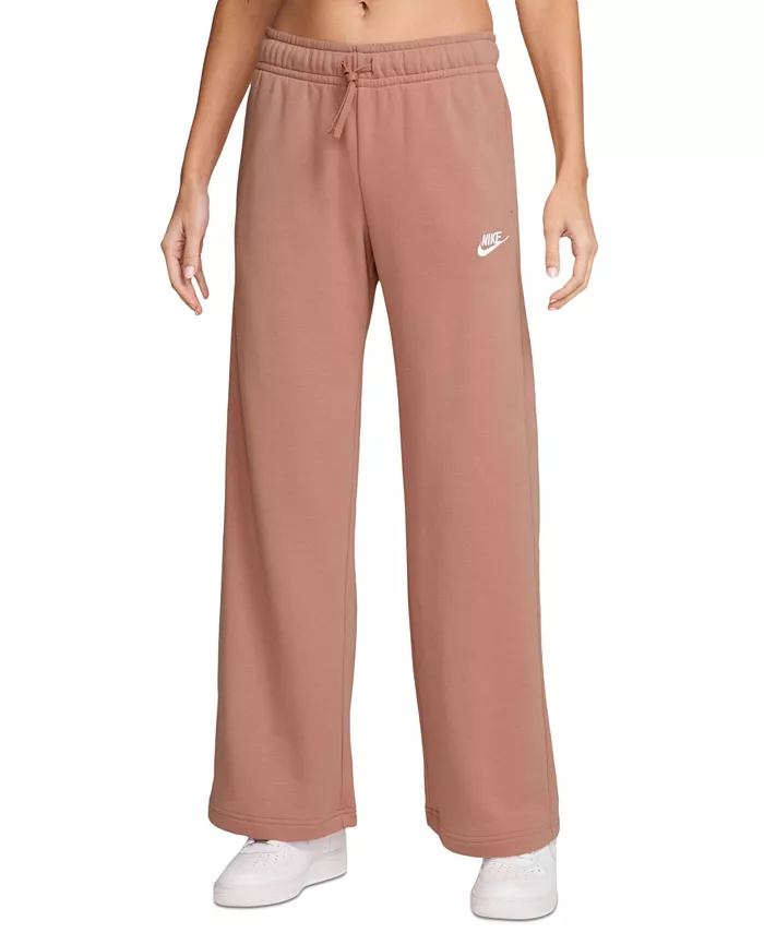 Женские спортивные брюки Club Fleece с завышенной талией и широкими штанинами Nike, розовый
Женские спортивные брюки Club Fleece с завышенной талией и широкими штанинами Nike, розовый