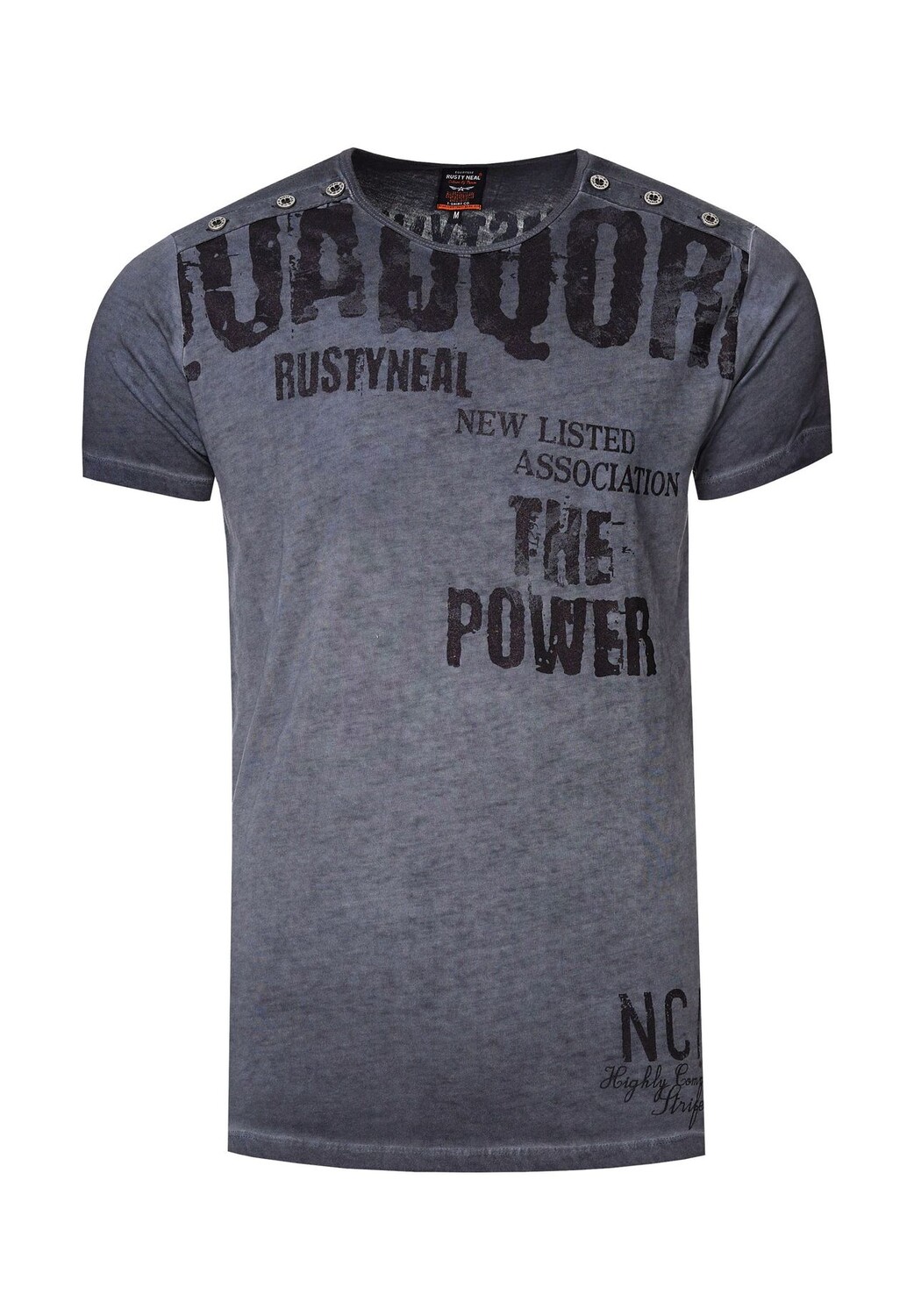 Футболка с классной надписью RUSTY NEAL, антрацит
Футболка с классной надписью RUSTY NEAL, антрацит