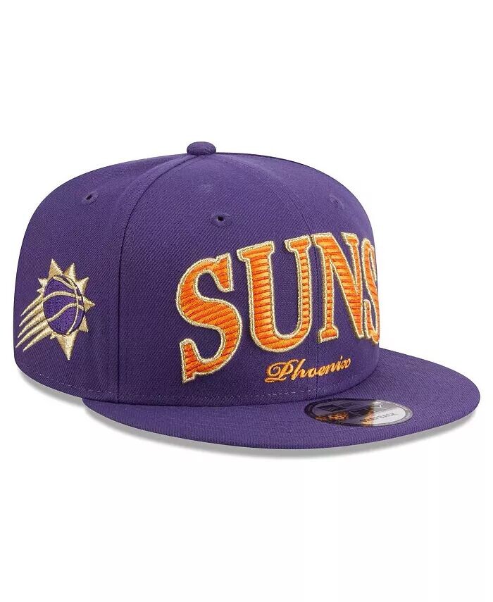 Мужская фиолетовая кепка Phoenix Suns Golden Tall Text 9FIFTY Snapback New Era, фиолетовый
Мужская фиолетовая кепка Phoenix Suns Golden Tall Text 9FIFTY Snapback New Era, фиолетовый