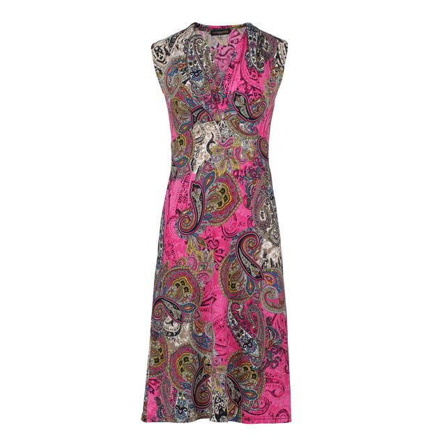 Платье ампирного кроя из джерси с принтом фуксии Conquista, фуксия
Платье ампирного кроя из джерси с принтом фуксии Conquista, фуксия