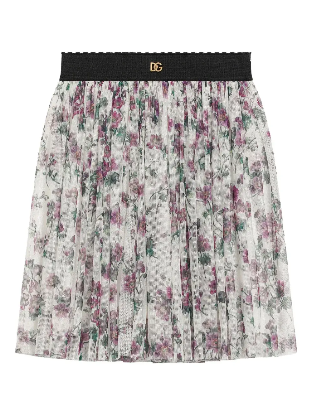 Юбка из тюля с цветочным принтом Dolce & Gabbana Kids, белый
Юбка из тюля с цветочным принтом Dolce & Gabbana Kids, белый