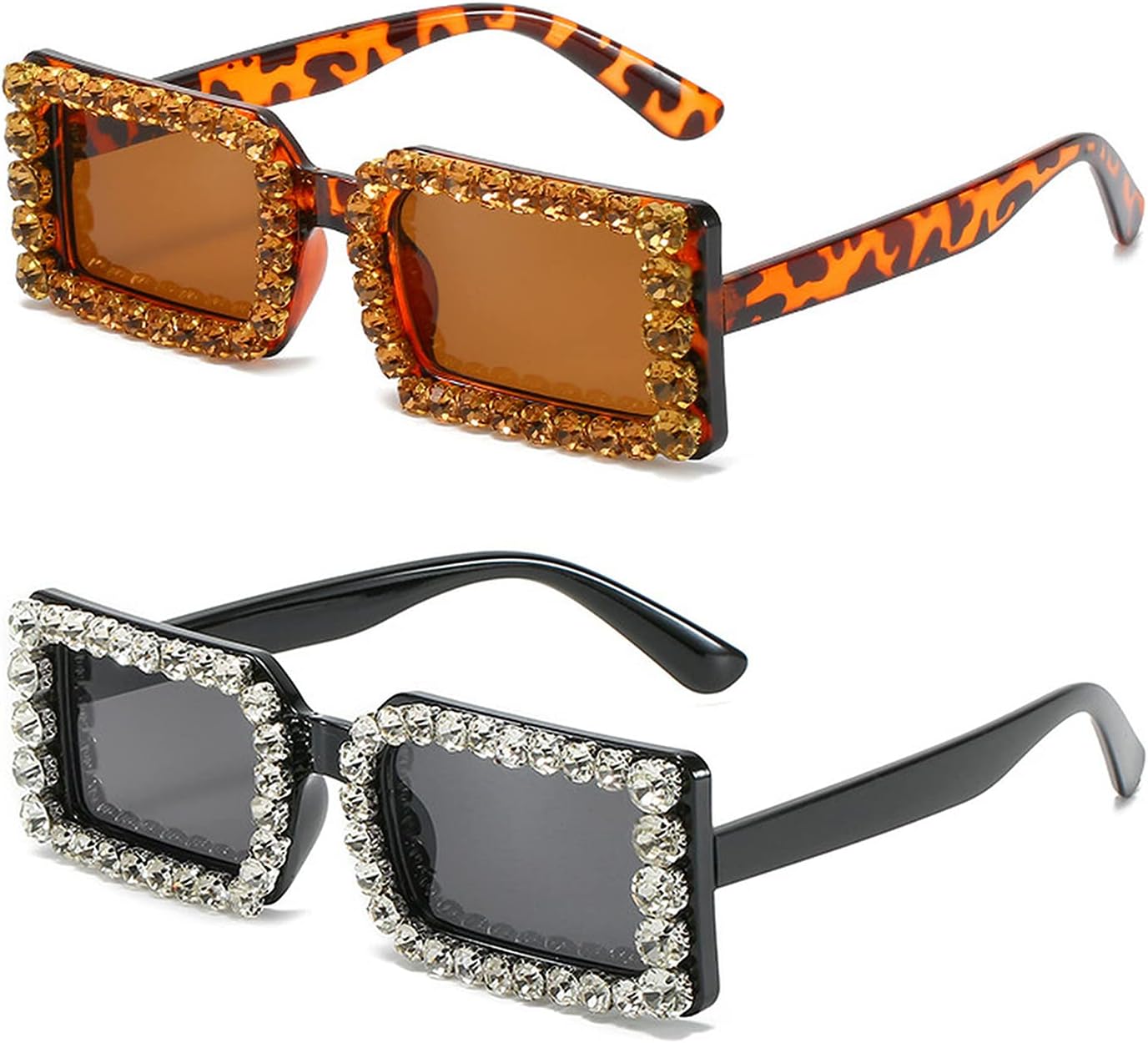 COTIA Fashion Маленькие прямоугольные женские солнцезащитные очки класса люкс с бриллиантами, винтажные очки в стиле «желейный чай», модные мужские солнцезащитные очки с защитой от УФ-излучения UV400, Black&leopard
COTIA Fashion Маленькие прямоугольные женские солнцезащитные очки класса люкс с бриллиантами, винтажные очки в стиле «желейный чай», модные мужские солнцезащитные очки с защитой от УФ-излучения UV400, Black&leopard