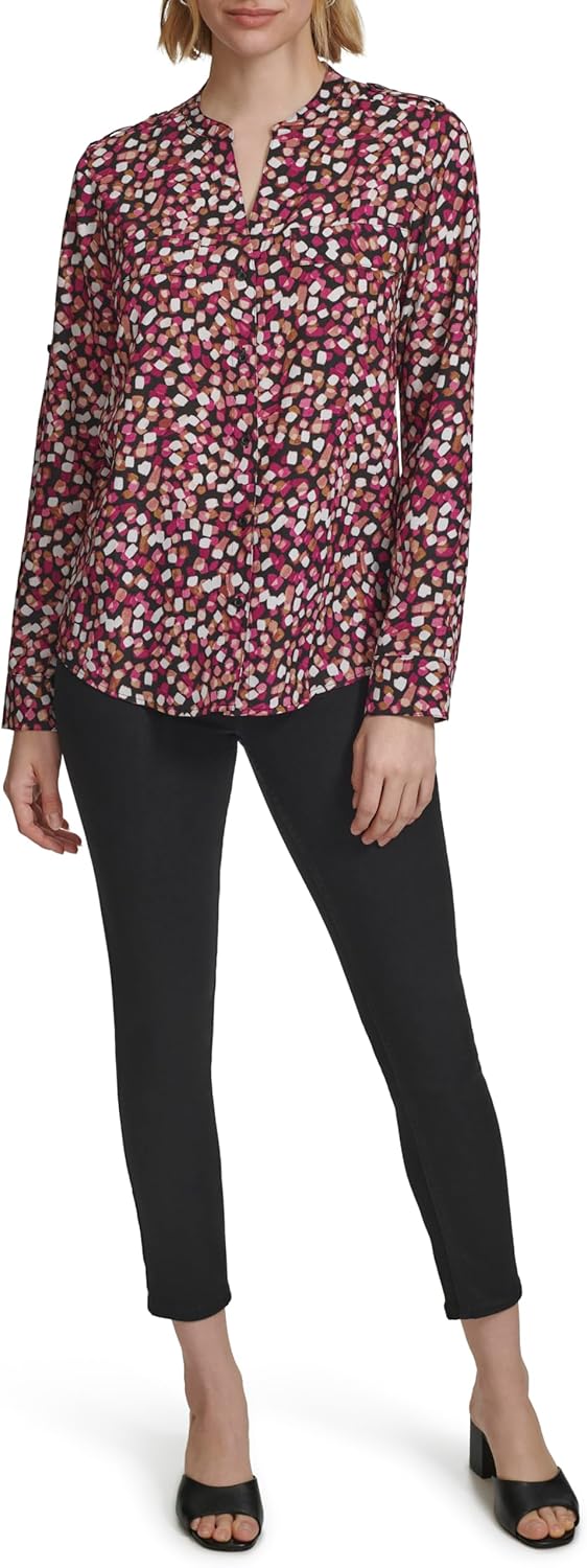 Женская блузка Calvin Klein с отворотом, Jewel Combo
Женская блузка Calvin Klein с отворотом, Jewel Combo