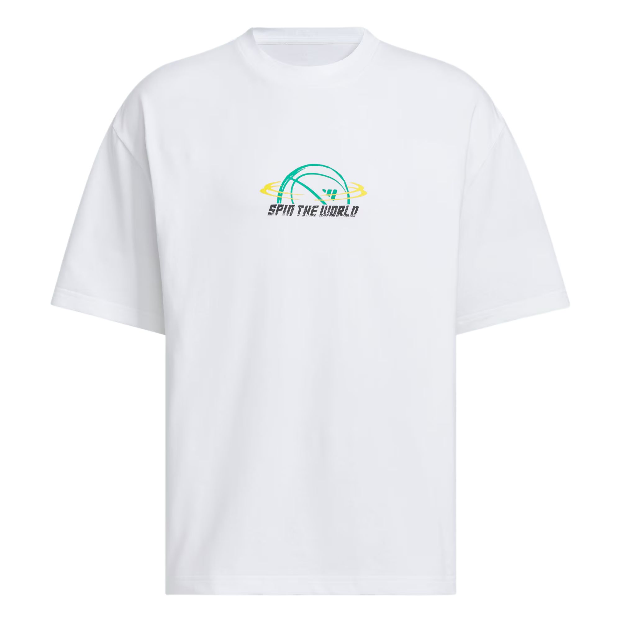 Футболка мужская баскетбольная SS25 с принтом Adidas, белый
Футболка мужская баскетбольная SS25 с принтом Adidas, белый