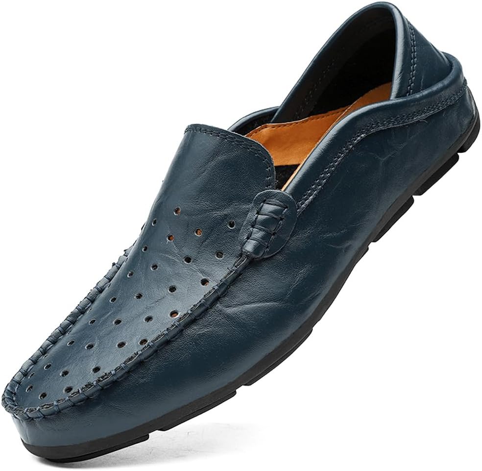 Мужские легкие повседневные туфли из натуральной кожи без шнурков, мягкие и прогулок, лоферы Penny Flats Welrung, синий
Мужские легкие повседневные туфли из натуральной кожи без шнурков, мягкие и прогулок, лоферы Penny Flats Welrung, синий