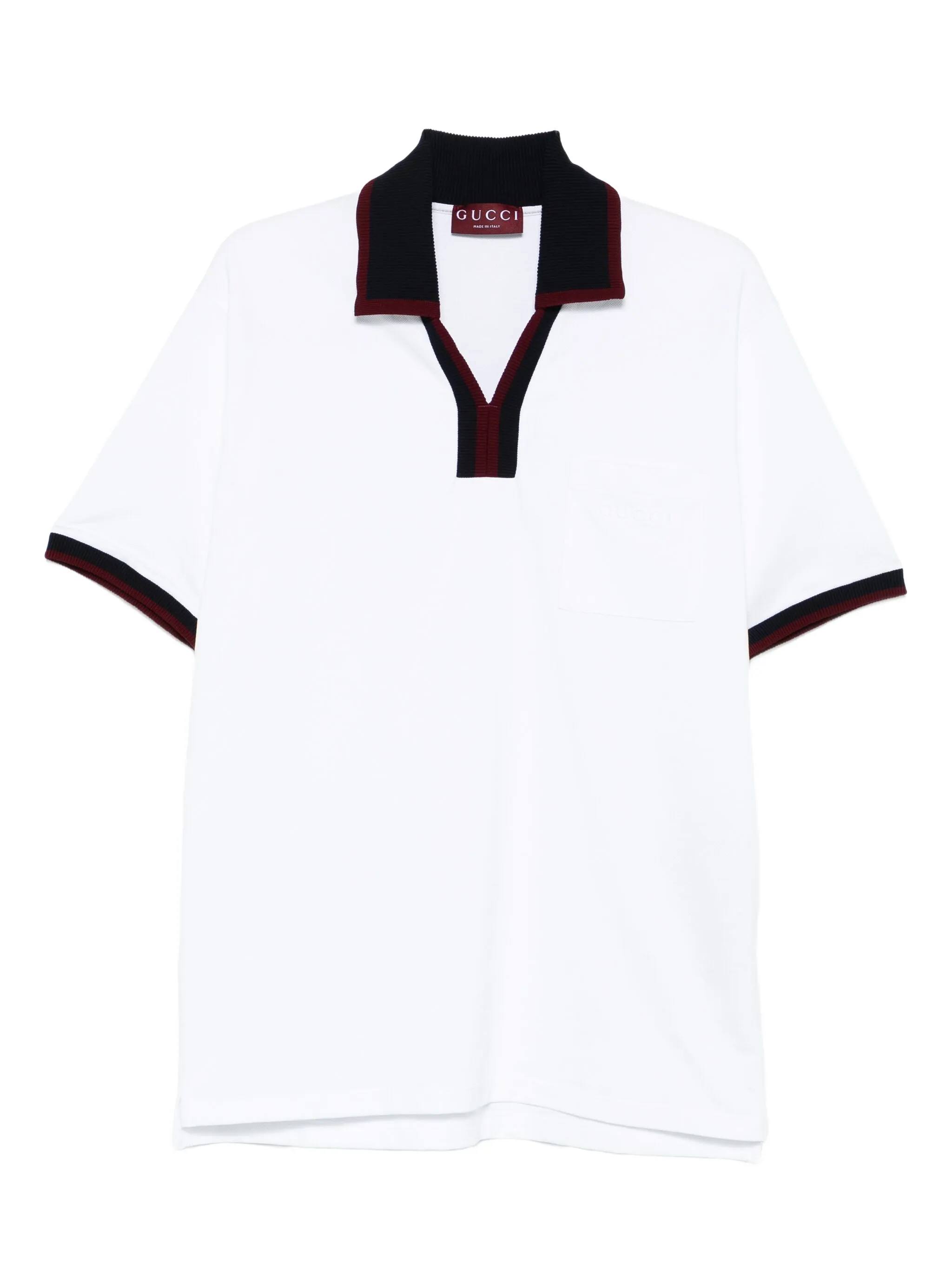 Футболка с воротником поло Gucci, белый
Футболка с воротником поло Gucci, белый