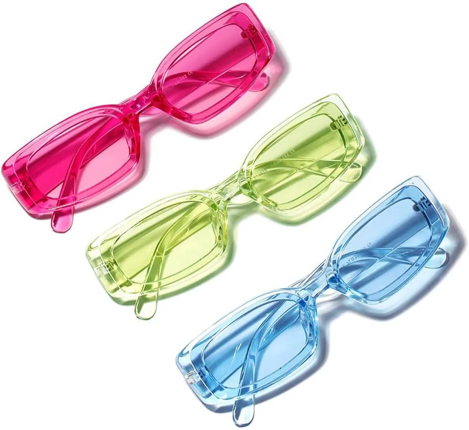 Модные прямоугольные солнцезащитные очки ярких цветов для женщин, прозрачные, розовые, зеленые, синие, мужские, с защитой от УФ-излучения UV400 HVTVTLA, Clear
Модные прямоугольные солнцезащитные очки ярких цветов для женщин, прозрачные, розовые, зеленые, синие, мужские, с защитой от УФ-излучения UV400 HVTVTLA, Clear
