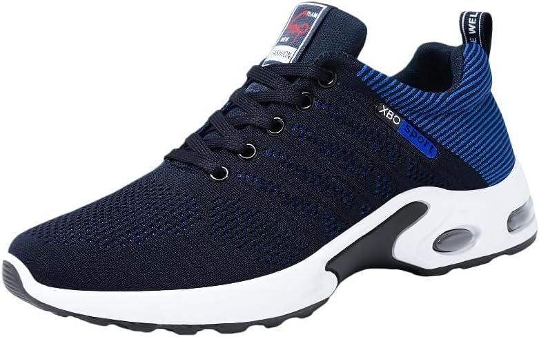 Дышащие и комфортные мужские спортивные кроссовки - большие размеры, амортизирующие и противоскользящие кроссовки для бега, походов и тренировок Clolinde, Black and Blue
Дышащие и комфортные мужские спортивные кроссовки - большие размеры, амортизирующие и противоскользящие кроссовки для бега, походов и тренировок Clolinde, Black and Blue