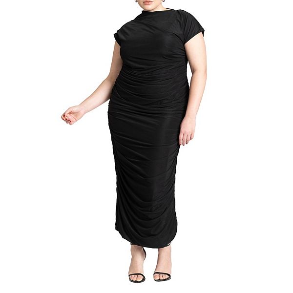 Женское платье plus size с асимметричным кроем Eloquii
Женское платье plus size с асимметричным кроем Eloquii