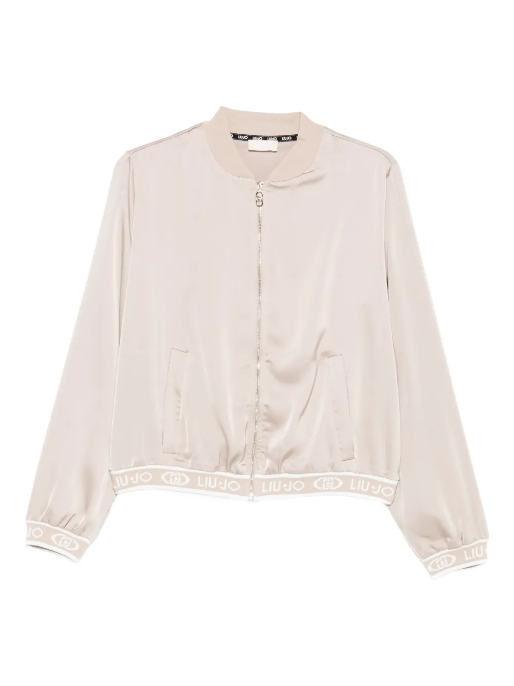 Бомбер на молнии Liu Jo, нейтральный
Бомбер на молнии Liu Jo, нейтральный