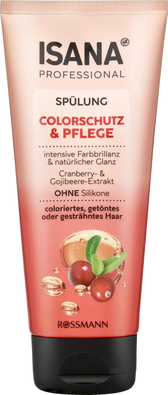 Кондиционер ISANA PROFESSIONAL Spülung Farbschutz & Glanz 
Кондиционер ISANA PROFESSIONAL Spülung Farbschutz & Glanz