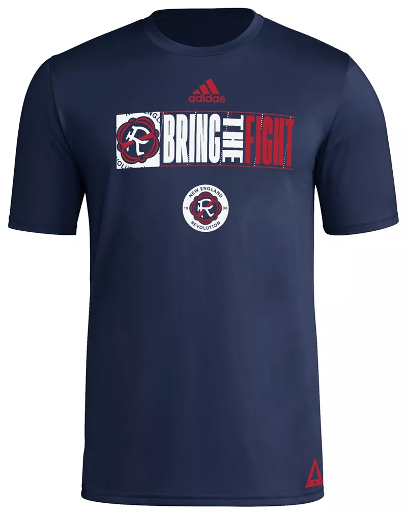 Темно-синяя футболка Adidas New England Revolution 2024 Jersey с крючками
Темно-синяя футболка Adidas New England Revolution 2024 Jersey с крючками