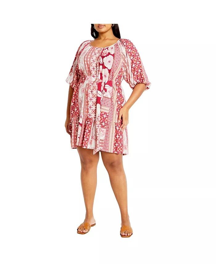 Женское мини-платье Cosmo CITY CHIC, красный
Женское мини-платье Cosmo CITY CHIC, красный