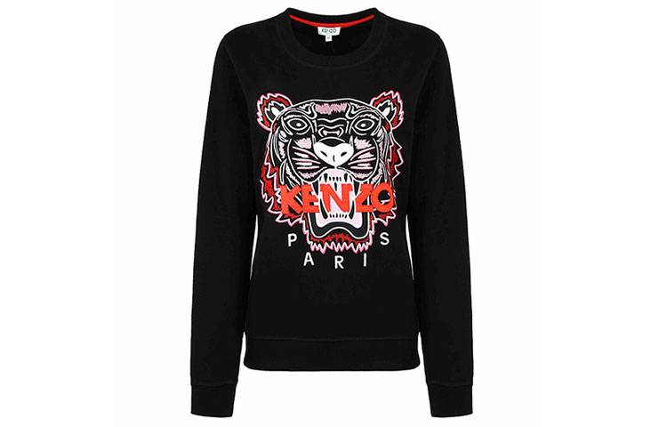 KENZO Свитшот Women's Black Crew Neck Moderate Regular, Черный, KENZO Свитшот Women's Black Crew Neck Moderate Regular
KENZO Свитшот Women's Black Crew Neck Moderate Regular, Черный, KENZO Свитшот Women's Black Crew Neck Moderate Regular