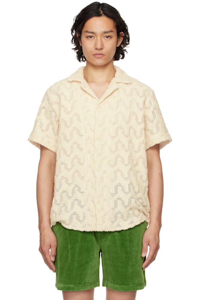 Рубашка крючком из атласа «Of-White Cuba» OAS
Рубашка крючком из атласа «Of-White Cuba» OAS