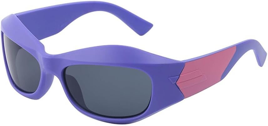 Солнцезащитные очки в стиле хип-хоп неправильной формы для женщин, с полосками на дужках, винтажные готические солнцезащитные очки для мужчин VFDHN, 11 Pink Purple Black
Солнцезащитные очки в стиле хип-хоп неправильной формы для женщин, с полосками на дужках, винтажные готические солнцезащитные очки для мужчин VFDHN, 11 Pink Purple Black