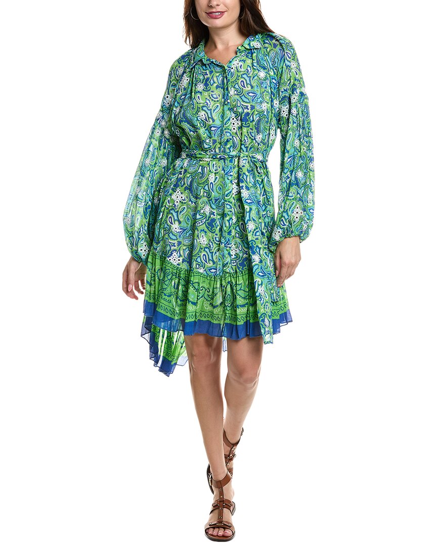 Мисс Джун платье-рубашка асимметричное Miss June, зеленый
Мисс Джун платье-рубашка асимметричное Miss June, зеленый