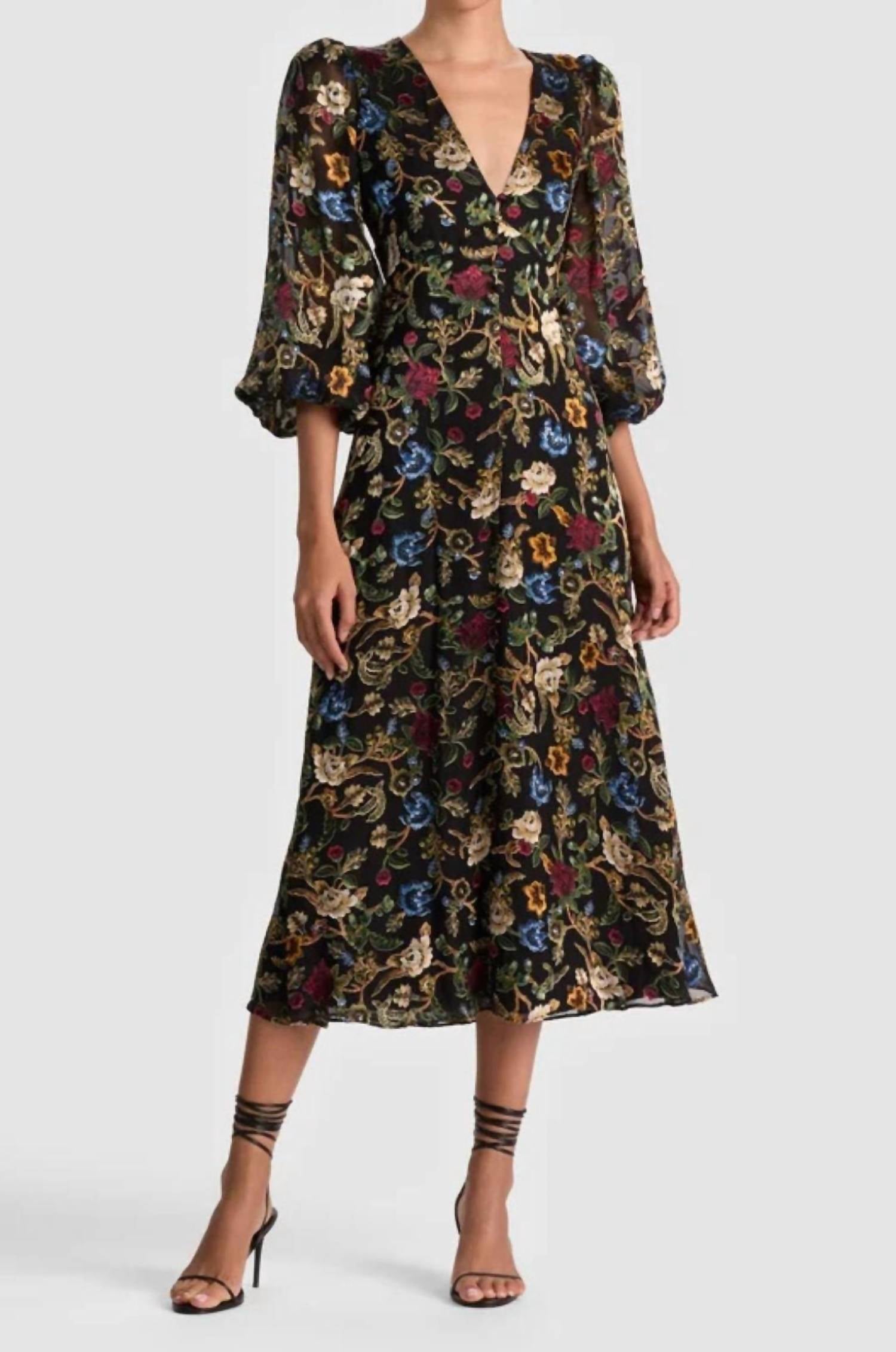 Платье-миди Mona из гобелена Alice + olivia, tapestry
Платье-миди Mona из гобелена Alice + olivia, tapestry