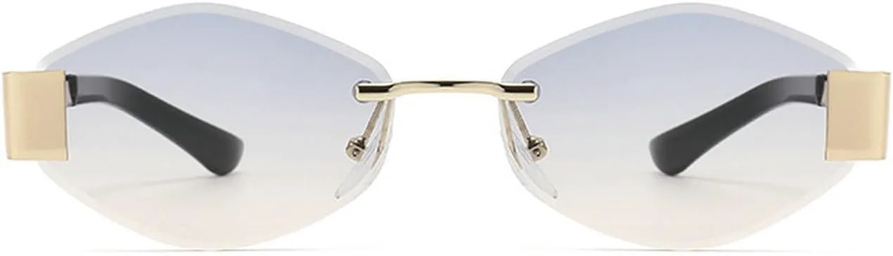 Солнцезащитные очки Laureles в стиле ретро без оправы, многоугольные, металлические, для мужчин и женщин, винтажные солнцезащитные очки без оправы для женщин, C5
Солнцезащитные очки Laureles в стиле ретро без оправы, многоугольные, металлические, для мужчин и женщин, винтажные солнцезащитные очки без оправы для женщин, C5