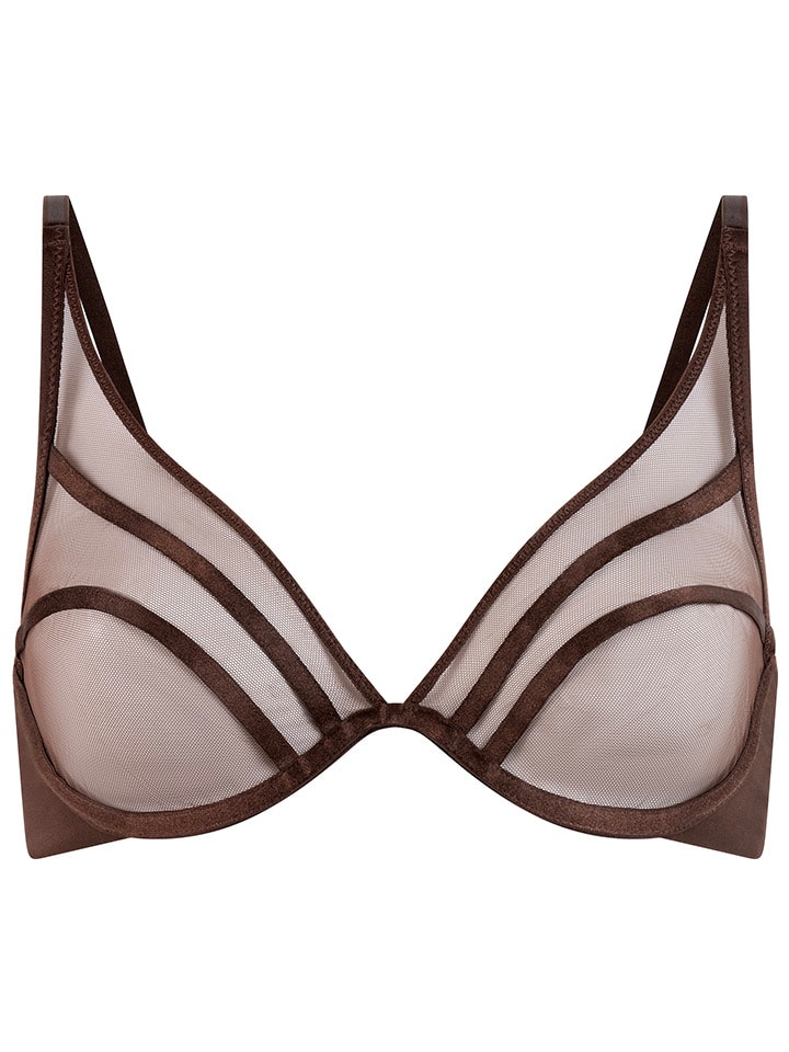 Бюстгальтер на косточках Hunkemöller, цвет beige/braun 
Бюстгальтер на косточках Hunkemöller, цвет beige/braun