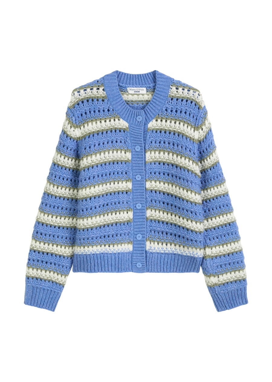 Вязаный кардиган Marc O'Polo DENIM, синий
Вязаный кардиган Marc O'Polo DENIM, синий