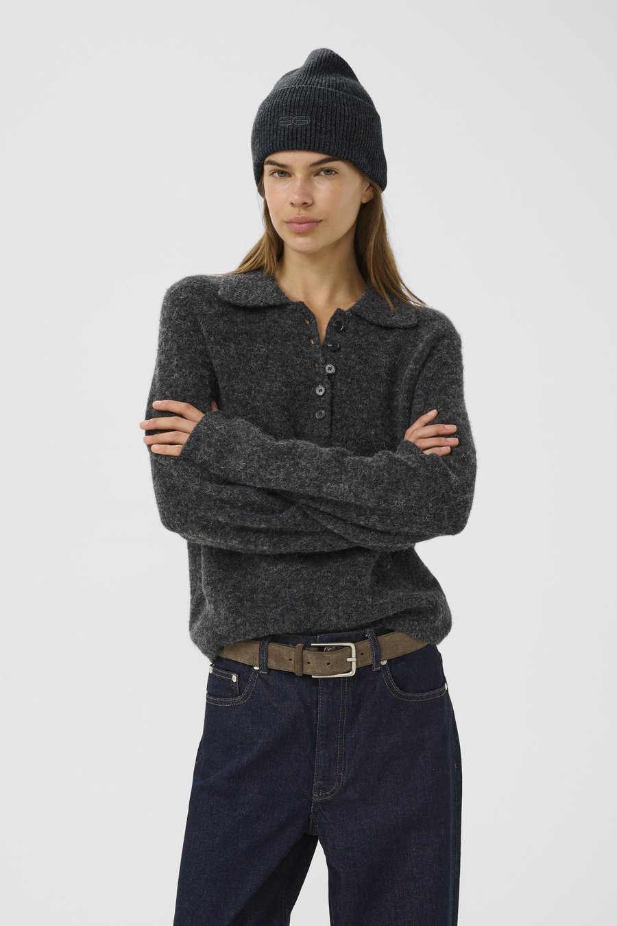 Шапка Gestuz KARI, Charcoal Melange/Dark Grey
Шапка Gestuz KARI, Charcoal Melange/Dark Grey