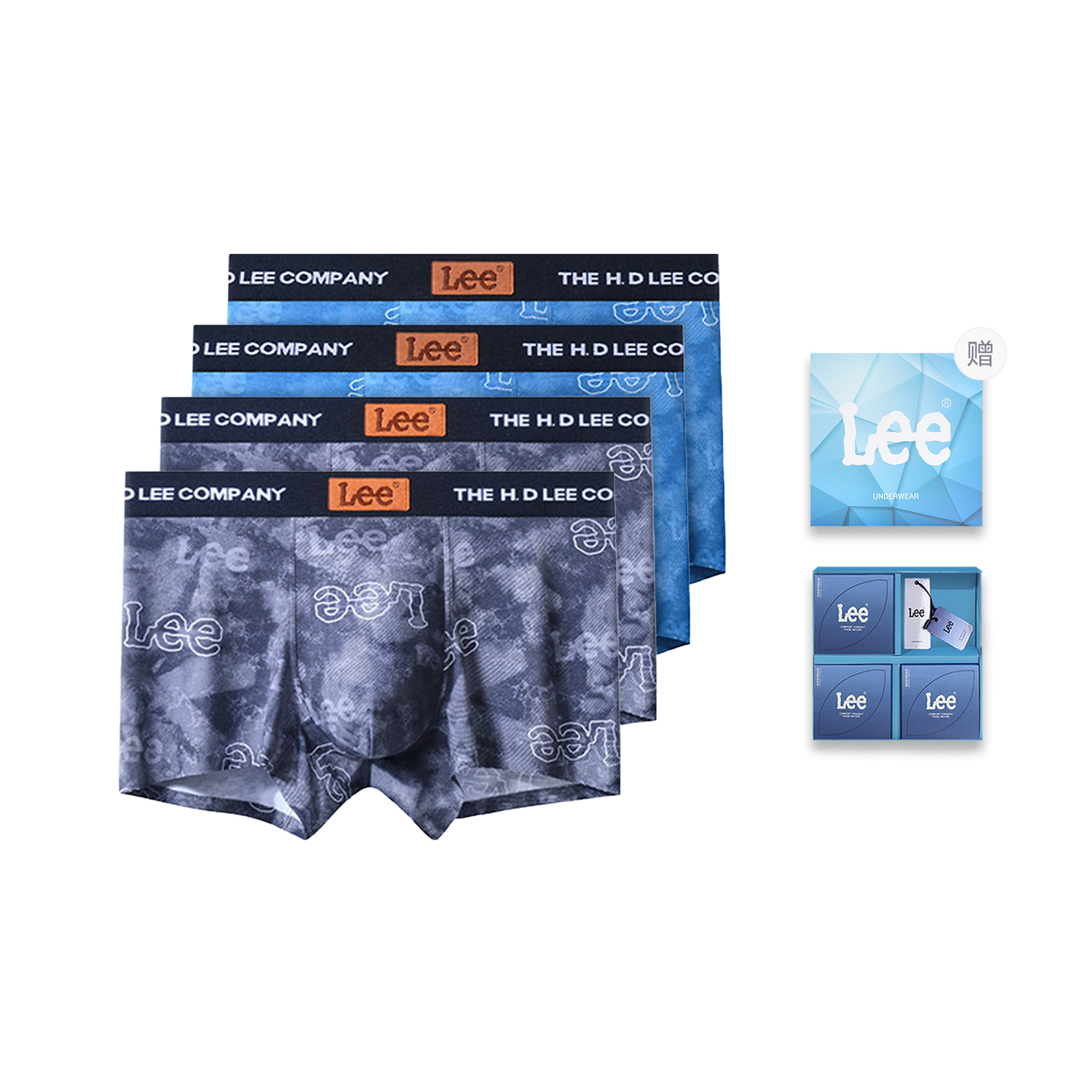 Lee Sunset 5.0 подарочный набор мужского белья 4 шт
Lee Sunset 5.0 подарочный набор мужского белья 4 шт